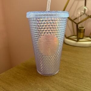 Starbucks Cold Acrylic Coffee Cup with Straw 16oz